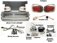 Classic Golf Cart Light Kits - Lights -Golf Cart Trader wiring diagram for yamaha g19 golf cart 
